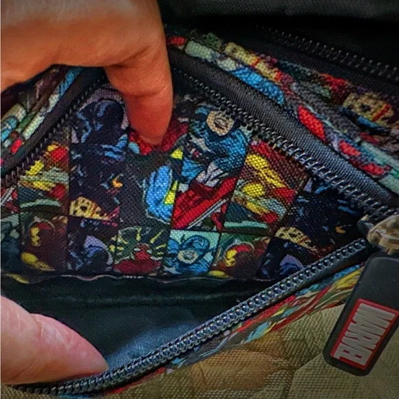 Y2K Marvel Multicolor Graphic Belt Bag ❌60% OFF SALE❌ new with out tags - Picture 11 of 13